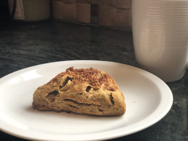 Pumpkin Brown Sugar Scones