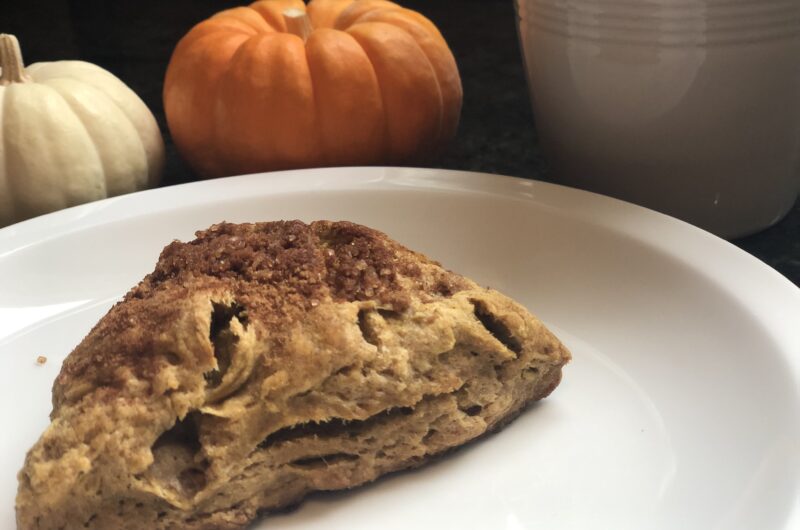 Pumpkin Brown Sugar Scones